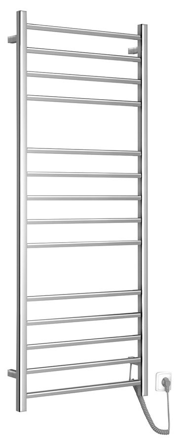 SAPHO ESKINADO elektrický sušák ručníků, hranatý, 600x1500 130 W, nerez lesk ER450V