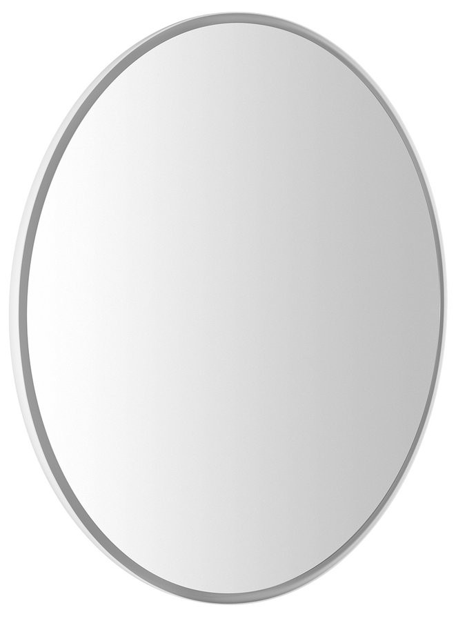 SAPHO FLOAT kulaté zrcadlo s LED podsvícením ø 74cm, bílá 22574