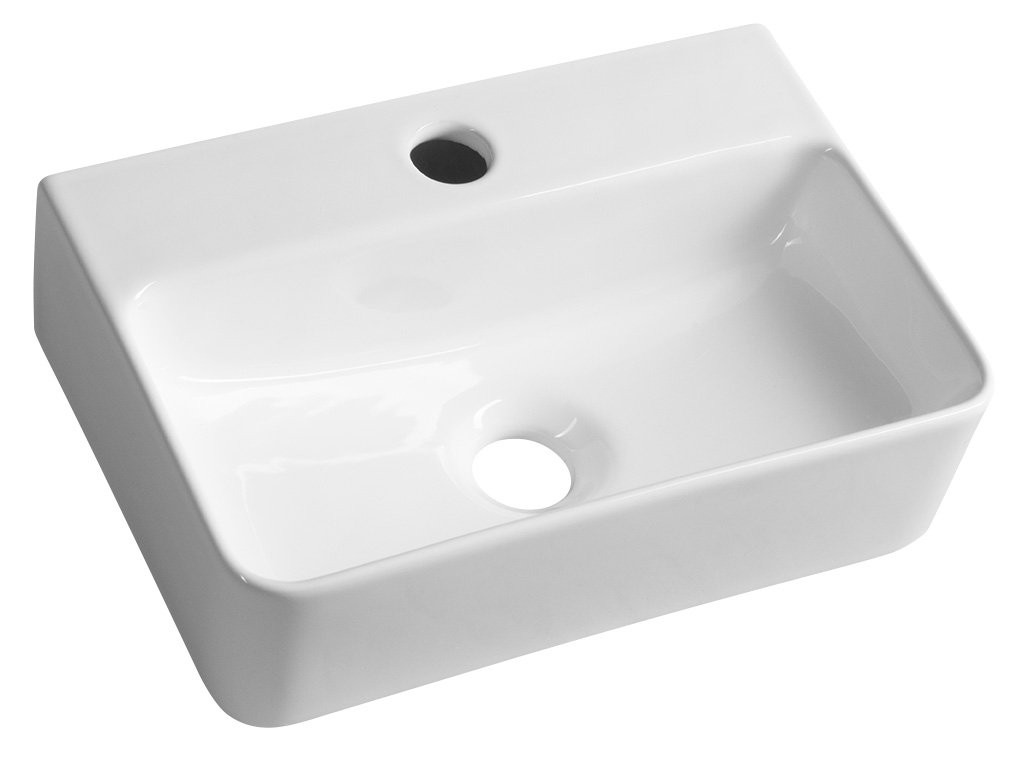 SAPHO GERDA keramické umývátko, 36x25cm, bílá AR362