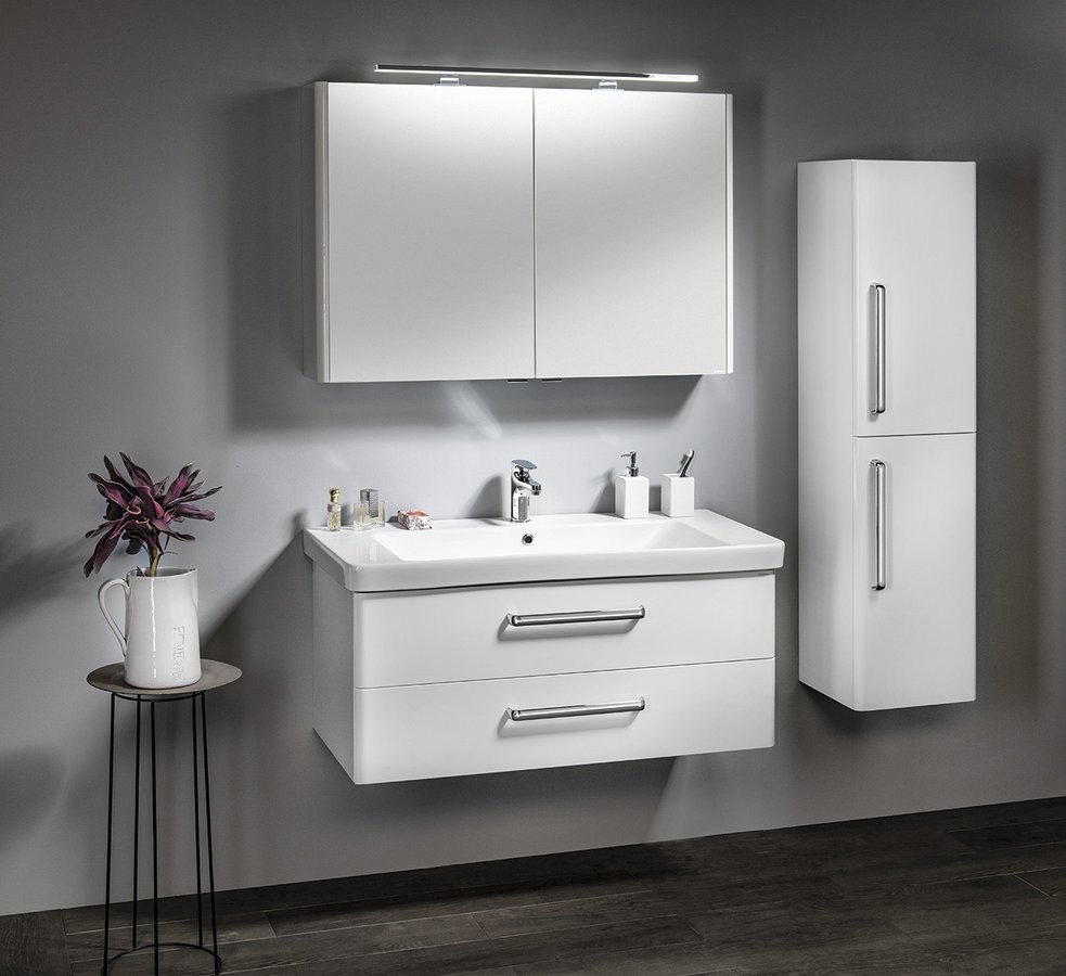SAPHO Koupelnový set THEIA 105, bílá KSET-066