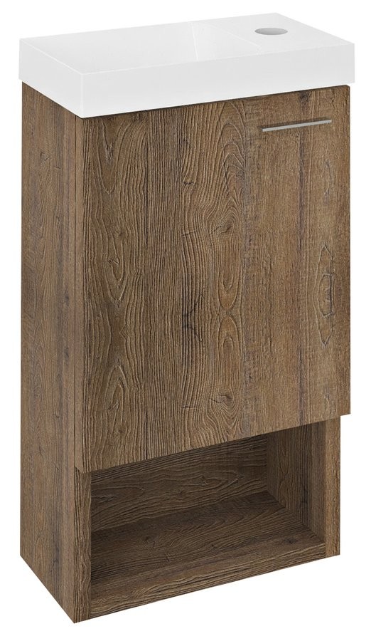 SAPHO LATUS XI umyvadlová skříňka 30x53x16,5cm, dub Sherwood LT711-1515