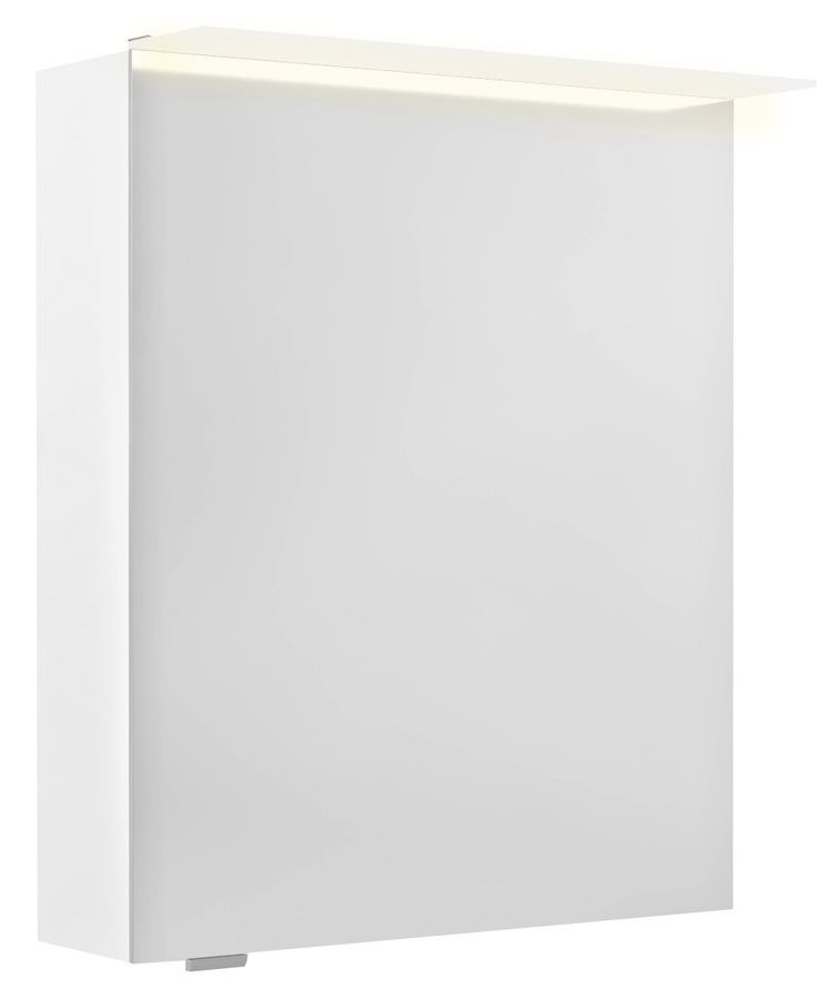 SAPHO LINEX galerka s LED osvětlením, 60x70x15cm, levá/pravá, bílá LX060-0030