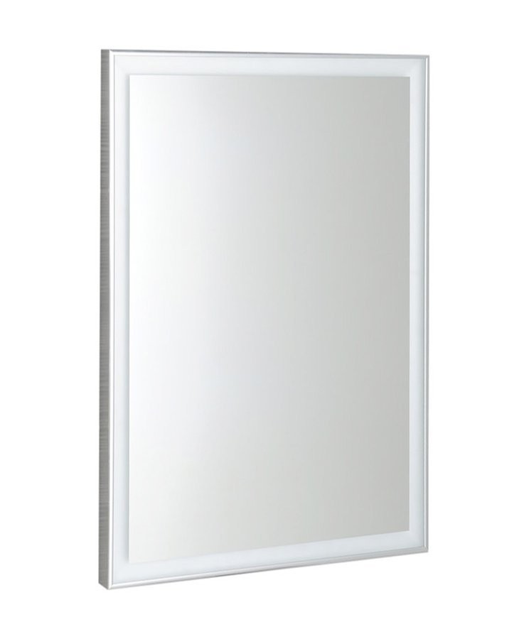 SAPHO LUMINAR zrcadlo s LED osvětlením v rámu 60x80cm, chrom NL557