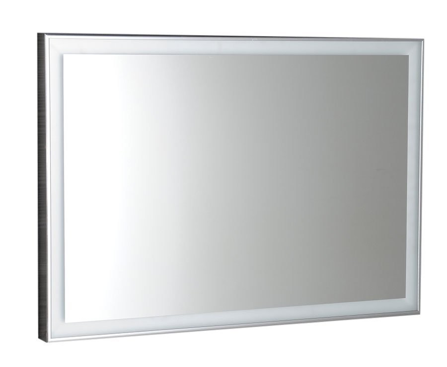 SAPHO LUMINAR zrcadlo s LED osvětlením v rámu 90x50cm, chrom NL559