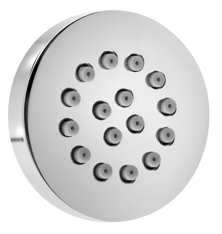 SAPHO Nástěnná sprška s otočným kloubem, kulatá, chrom AB550