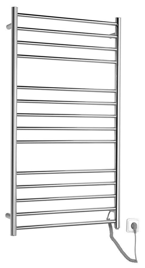 SAPHO REDONDO elektrický sušák ručníků, kulatý, 630x1160, 130W, nerez lesk ER230V