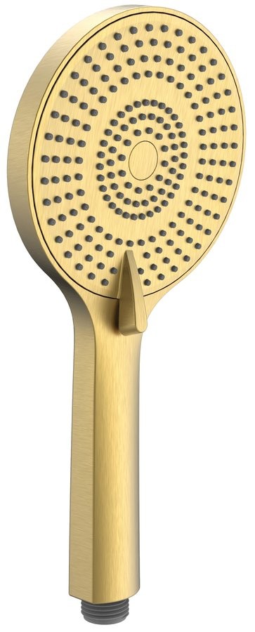 SAPHO Ruční masážní sprcha, 3 režimy sprchování, silikon trysky, průměr 120, ABS/zlato mat SK879GB