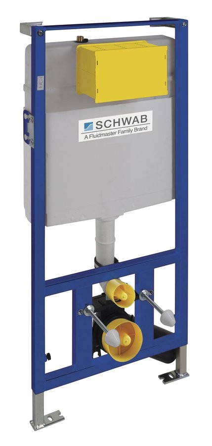 SAPHO SCHWAB DUPLO WC 199 podomítková nádržka pro suchou montáž 3/6l, DN110 T02-2113-0250