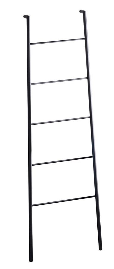 SAPHO SEGA sušák ručníků na opření 550x1700x70, černá mat SE104