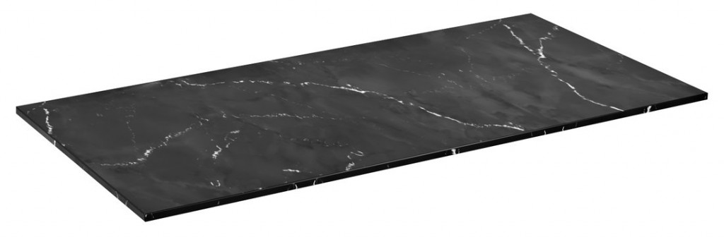 SAPHO SKARA deska Rockstone 91,2x1,2x46cm, 0598 black attica CG026-0598