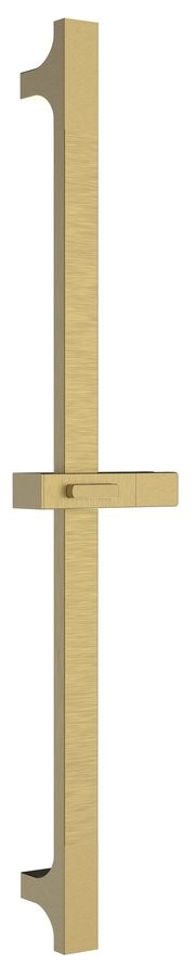 SAPHO Sprchová tyč, posuvný držák, hranatá, 680, ABS/zlato mat 1206-07GB