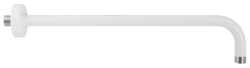 SAPHO Sprchové ramínko kulaté, 400, bílá mat BR514