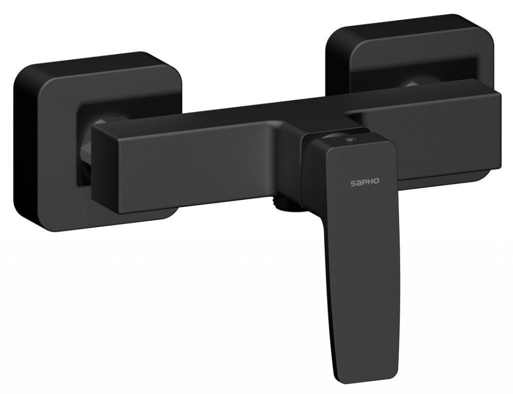 SAPHO TURSI nástěnná sprchová baterie, černá mat TI011B