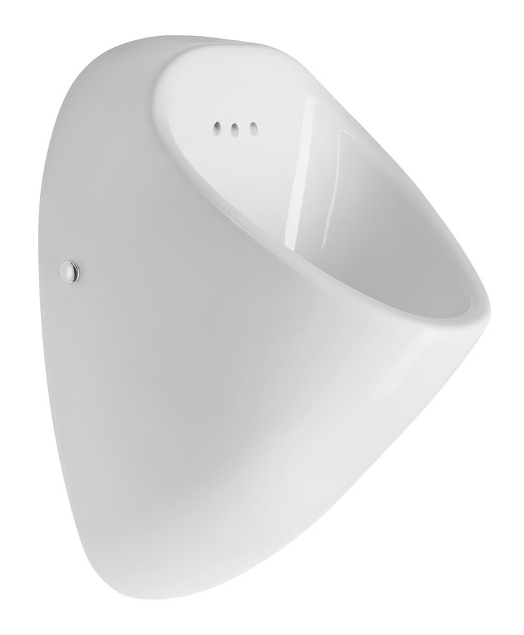 SAPHO Urinál se zakrytým přívodem vody, Rimless, 32x52cm TP635