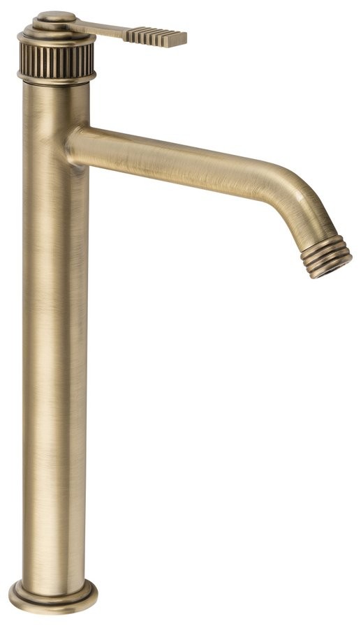 SAPHO VERSI stojánková umyvadlová baterie vysoká, prodloužená hubice, bronz RV007/18