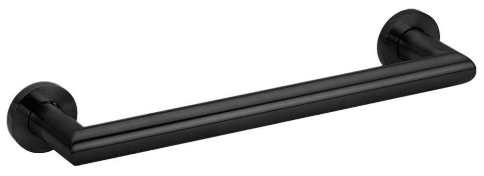 SAPHO X-ROUND BLACK držák ručníků 300, černá mat XR400B