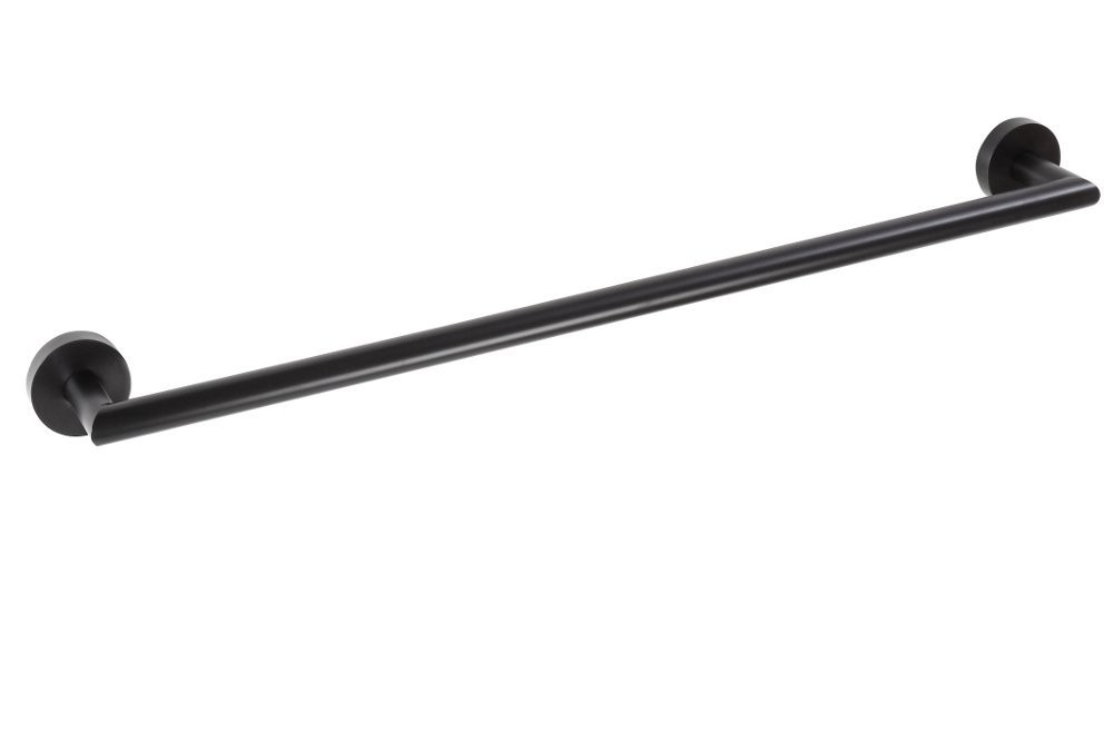SAPHO X-ROUND BLACK držák ručníků 600, černá mat XR404B