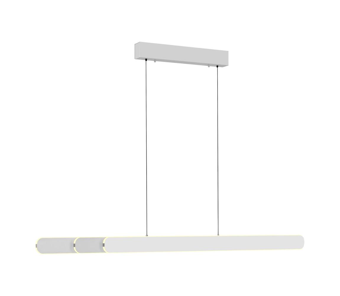 Schöner Wohnen 12577-16 - LED Stm. lustr na lanku ADRIANA 2xLED/24W/230V bílá 12577-16