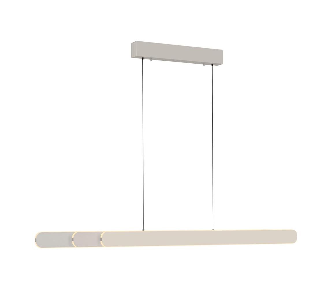 Schöner Wohnen 12577-39 - LED Stm. lustr na lanku ADRIANA 2xLED/24W/230V šedá 12577-39