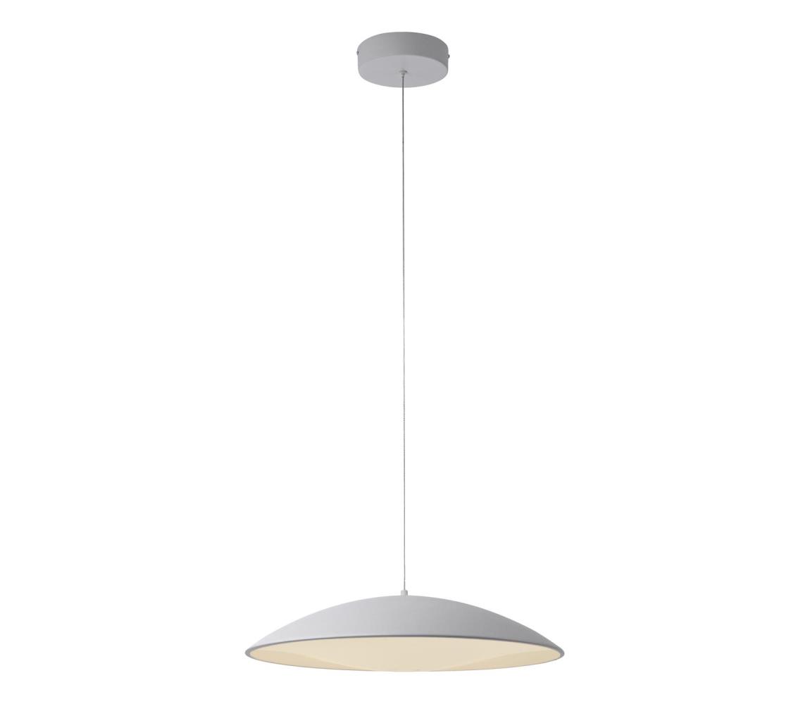 Schöner Wohnen 14607-16 -LED Stm. lustr na lanku LENTE LED/23W/230V pr.50cm bílá 14607-16