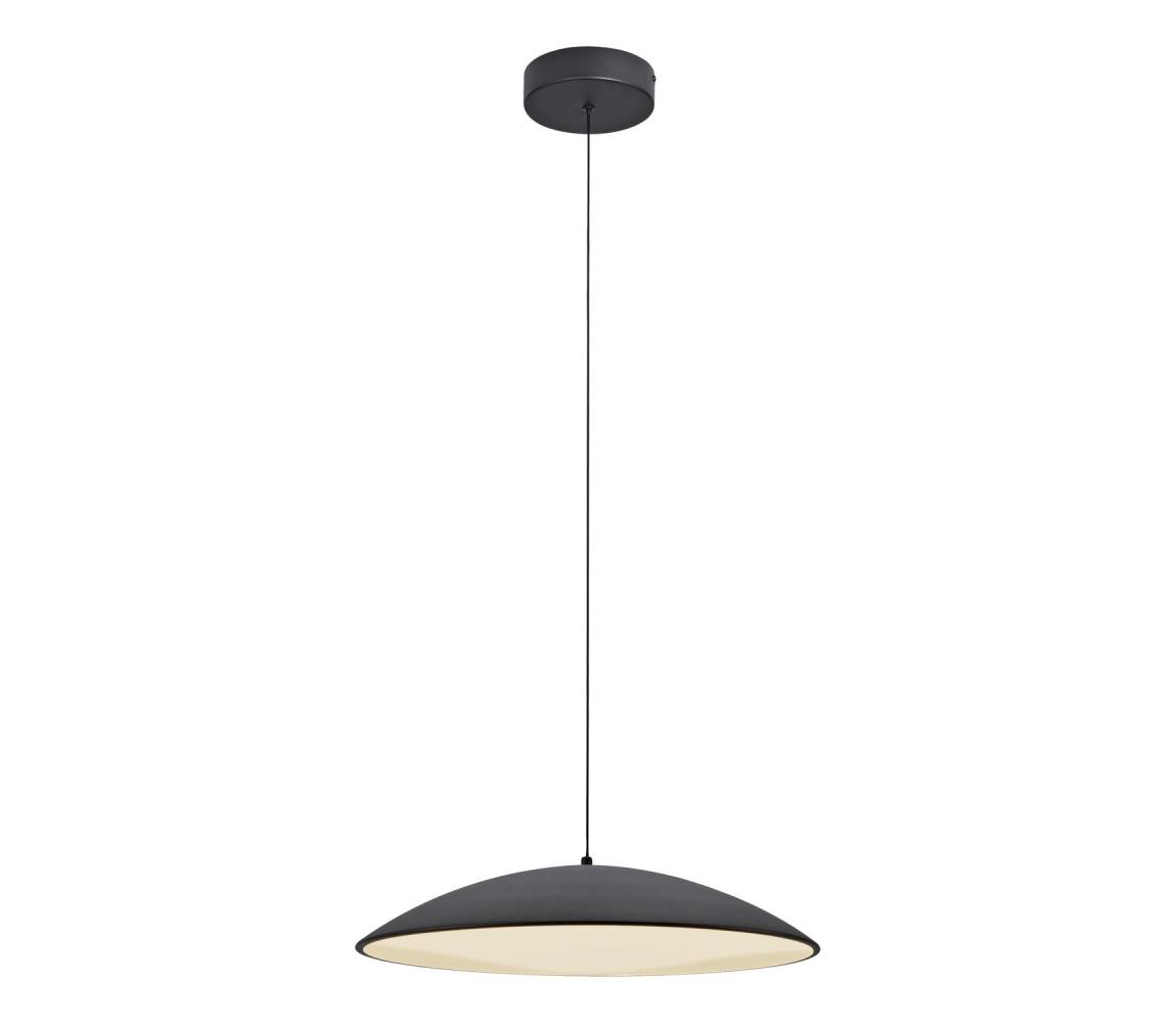 Schöner Wohnen 14607-18-LED Stm. lustr na lanku LENTE LED/23W/230V pr.50cm černá 14607-18