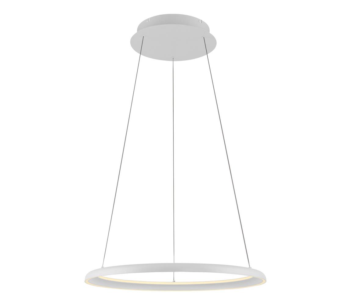 Schöner Wohnen 15570-16-LED Stm. lustr na lanku QUILLO LED/36W/230V pr.60cm bílá 15570-16