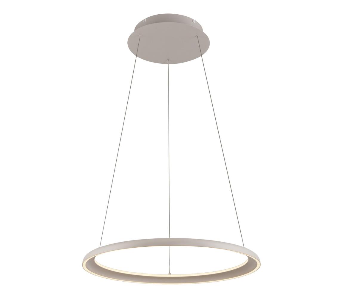 Schöner Wohnen 15570-39-LED Stm. lustr na lanku QUILLO LED/36W/230V pr.60cm šedá 15570-39
