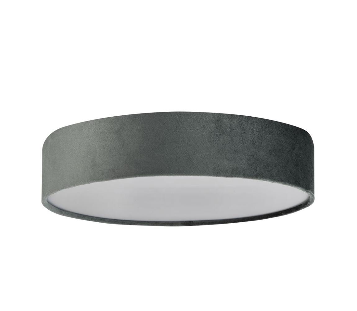 Searchlight 23298-3GY - Stropní svítidlo DRUM 3xE27/60W/230V šedá 23298-3GY
