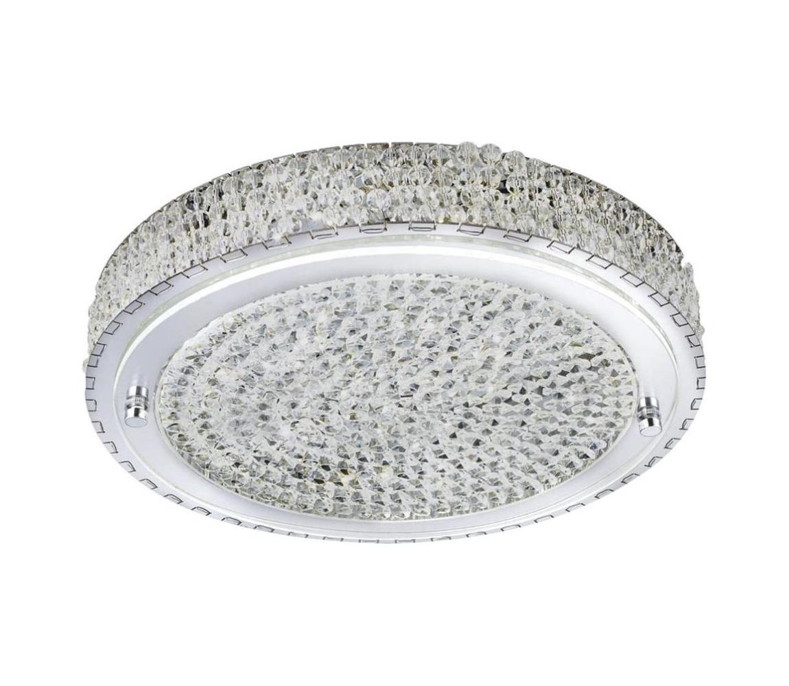 Searchlight 2714CC - LED Stropní svítidlo FLUSH LED/24W/230V pr. 40 cm chrom 2714CC