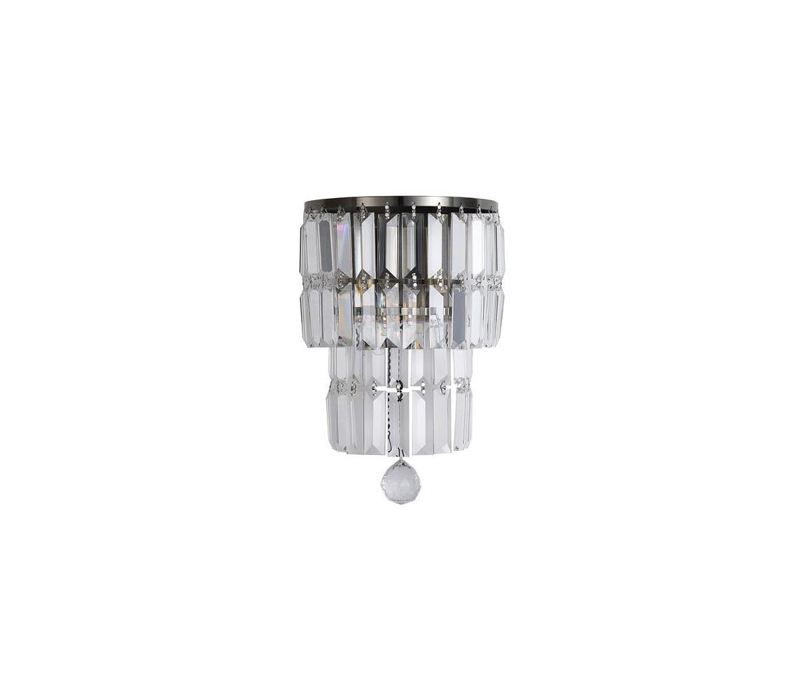 Searchlight 61321-2AB - Nástěnné svítidlo EMPIRE 2xE14/7W/230V IP44 61321-2AB
