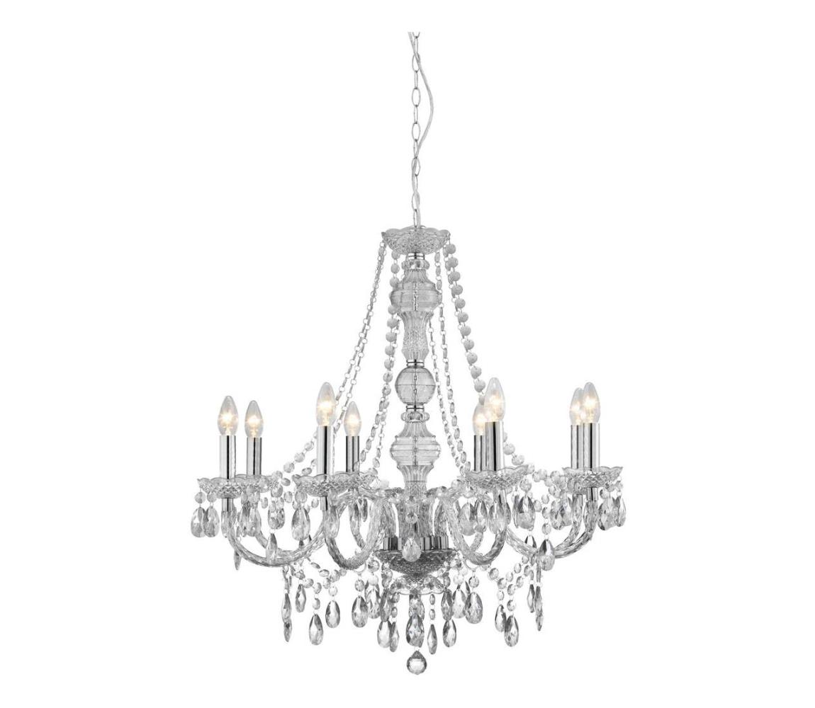 Searchlight 8888-8CL - Lustr na řetězu MARIE THERESE 8xE14/40W/230V 8888-8CL