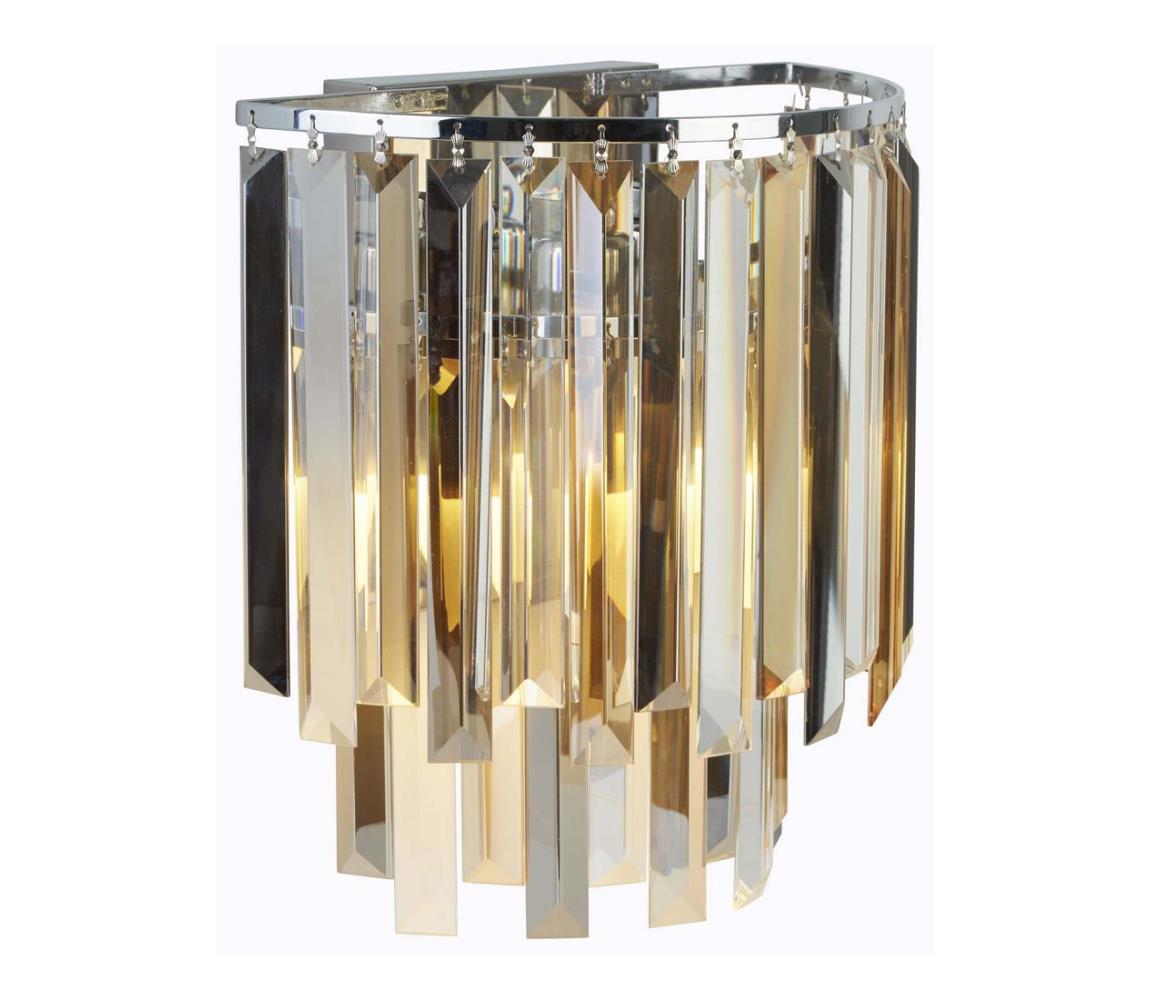 Searchlight 9832-2CC - Nástěnné svítidlo CLARISSA 2xE14/40W/230V 9832-2CC