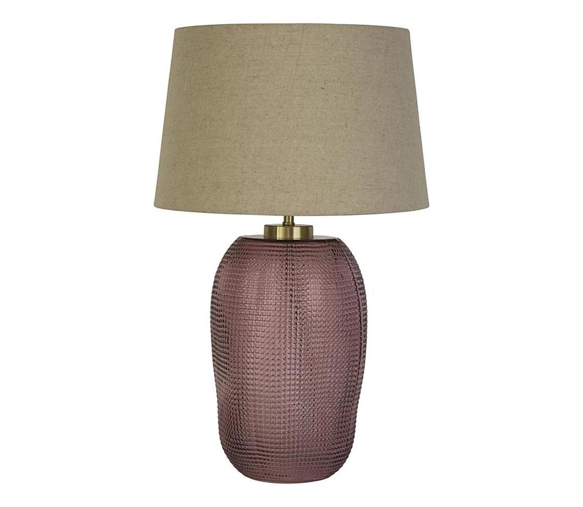 Searchlight EU44652PI - Stolní lampa AMETHYST 1xE27/60W/230V EU44652PI