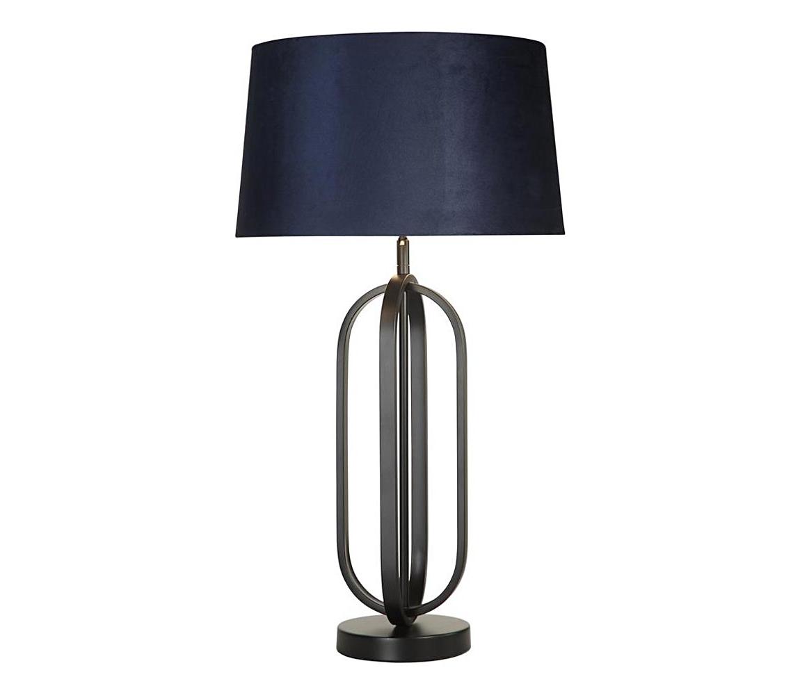 Searchlight EU91101AZ - Stolní lampa CHIC 1xE27/60W/230V modrá EU91101AZ