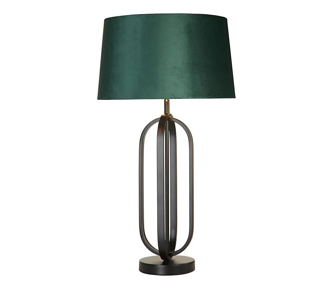 Searchlight EU91101EM - Stolní lampa CHIC 1xE27/60W/230V zelená EU91101EM