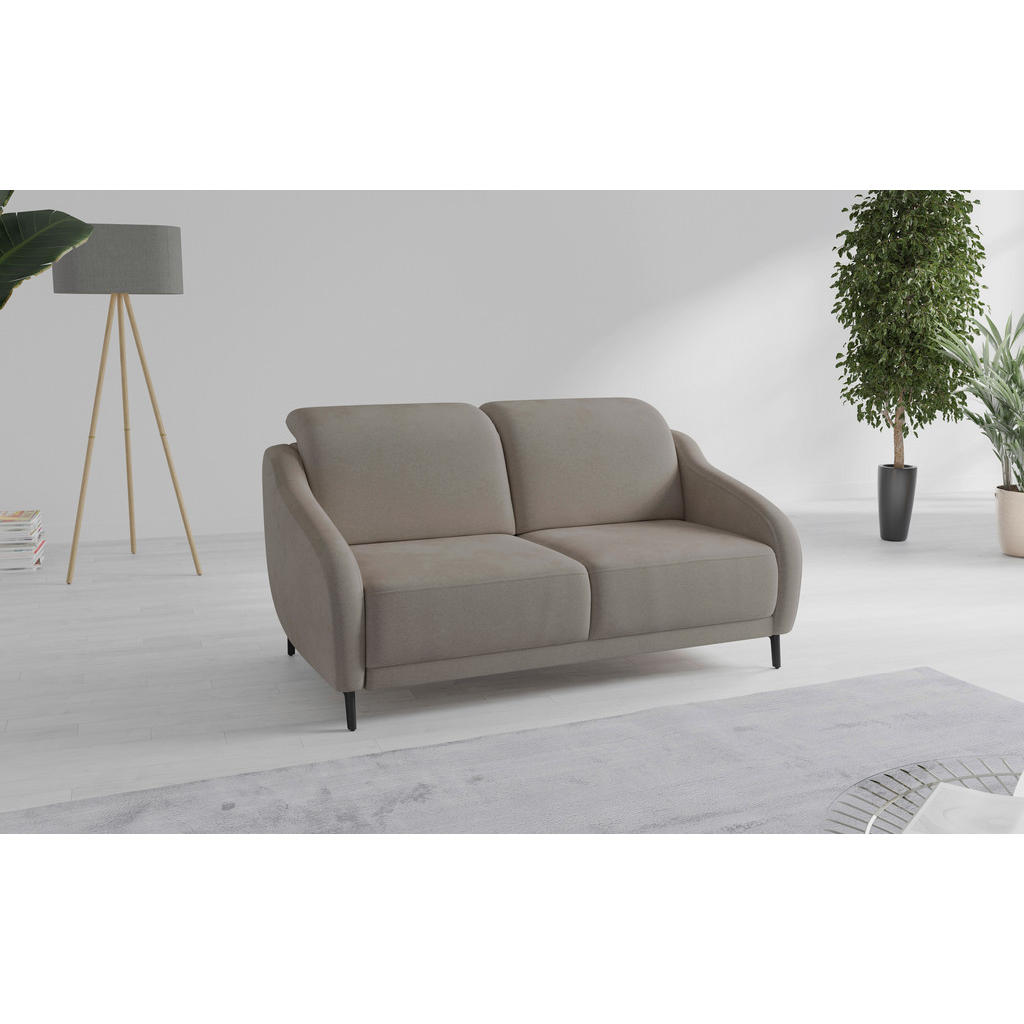 Sit & More 2,5SEDÁK, textil, barvy lískového ořechu 1
