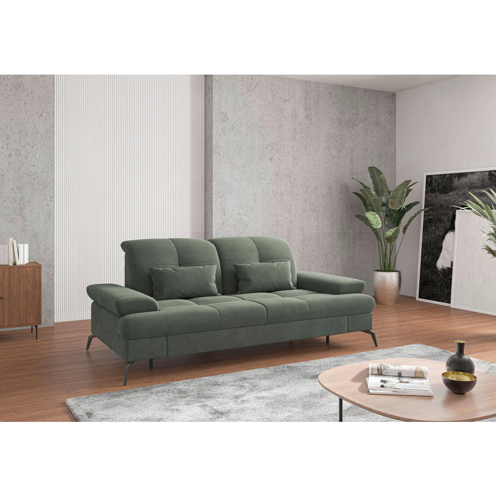 Sit & More 2,5SEDÁK, textil, zelená 1