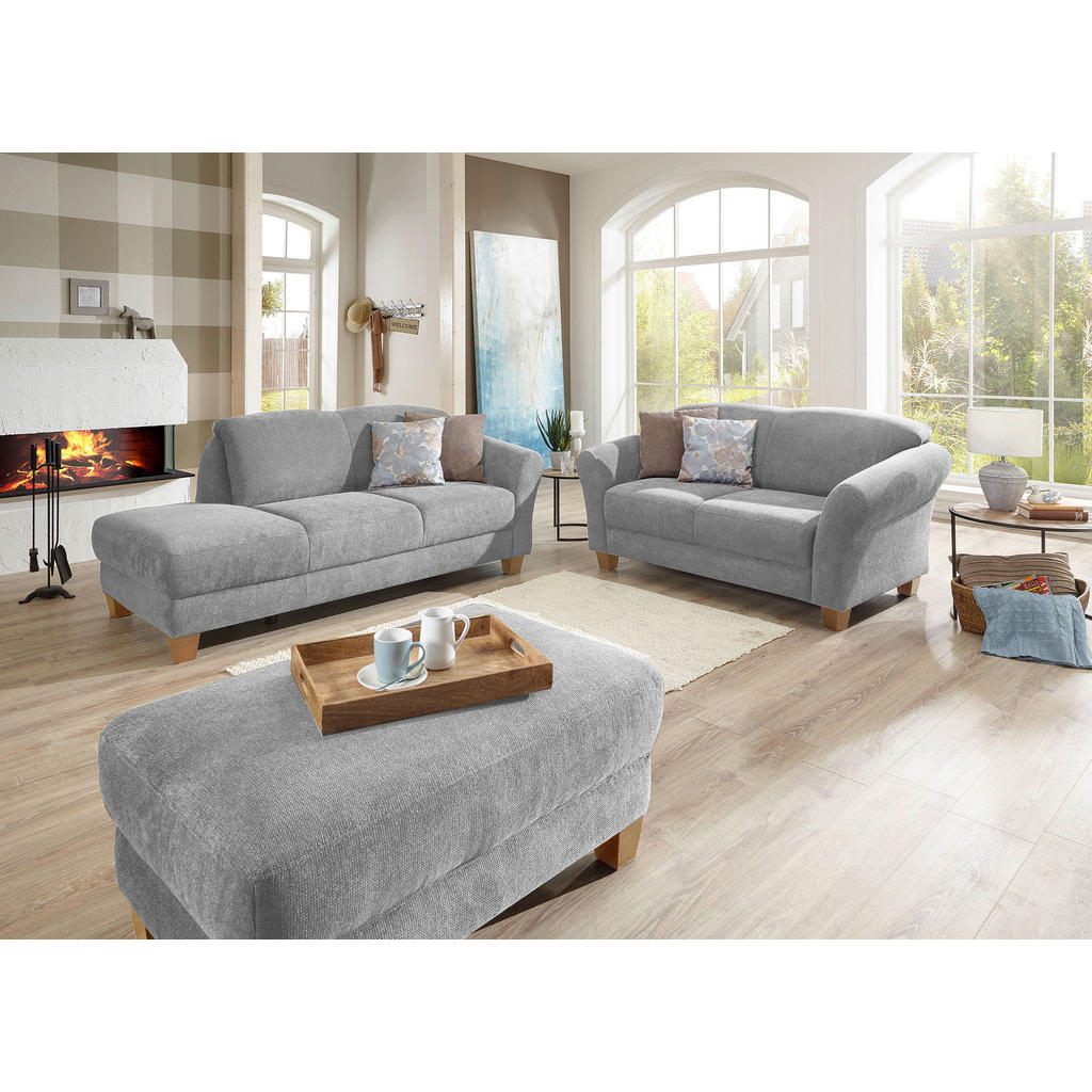 Sit & More DVOUMÍSTNÁ POHOVKA, textil, barvy stříbra