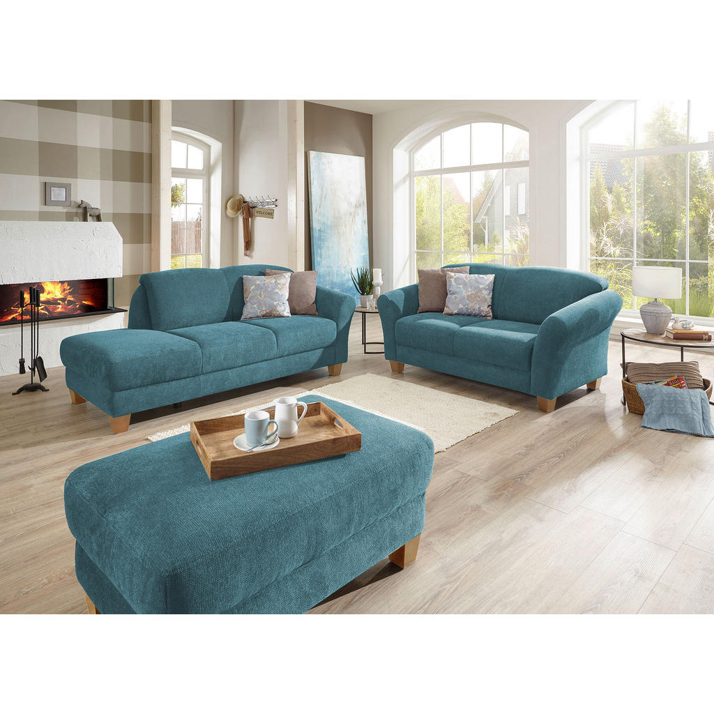 Sit & More DVOUMÍSTNÁ POHOVKA, textil, petrolej