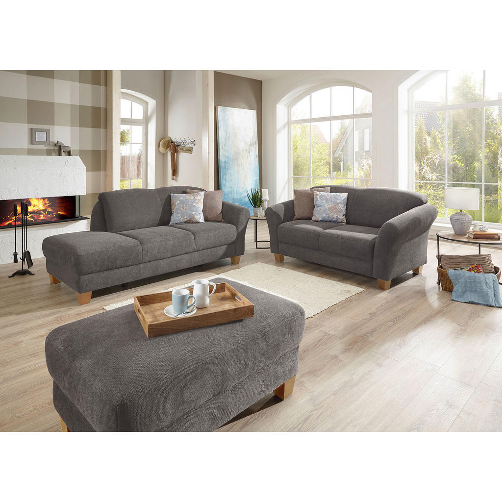 Sit & More DVOUMÍSTNÁ POHOVKA, textil, šedá 1