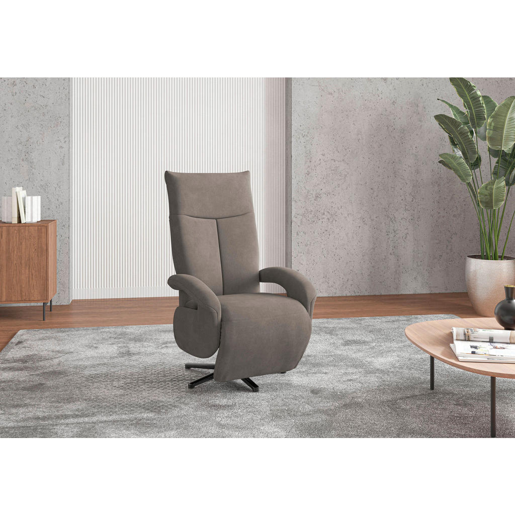 Sit & More KŘESLO, textil, jílová barva 1