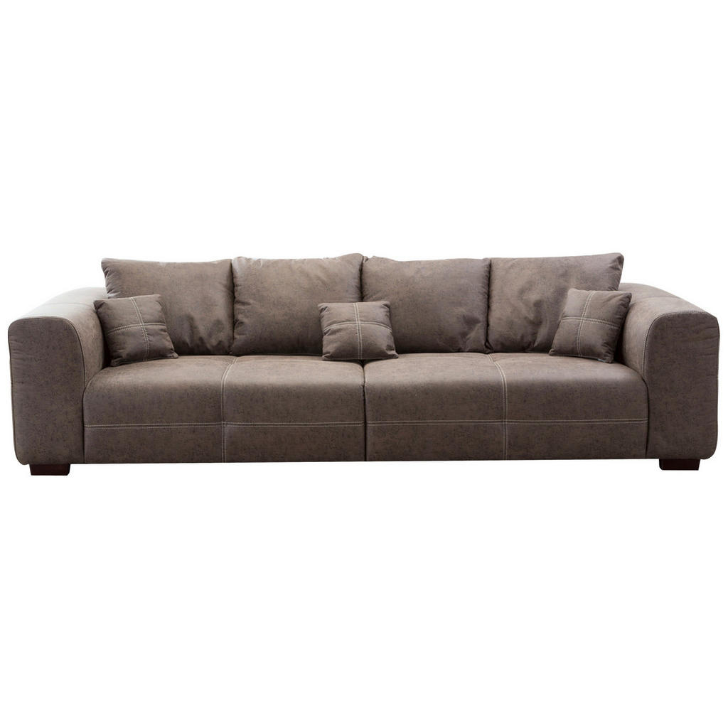 Sit & More POHOVKA BIG SOFA, textil, hnědá