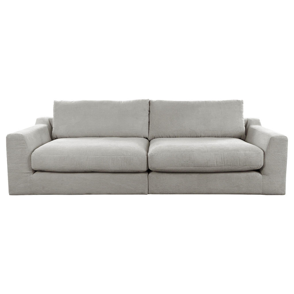 Sit & More POHOVKA BIG SOFA, textil, světle šedá