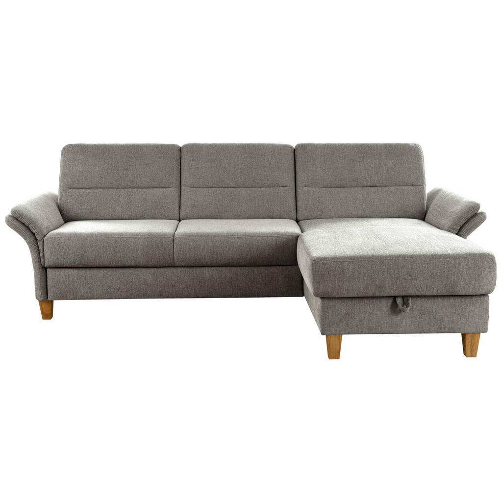 Sit & More ROHOVÁ SEDAČKA, textil, šedavě hnědá