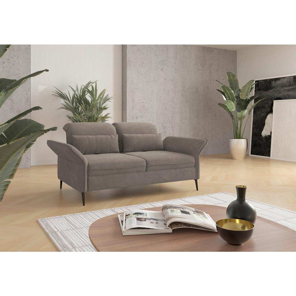 Sit & More TŘÍMÍSTNÁ POHOVKA, textil, jílová barva