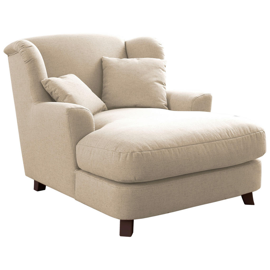 Sit & More XXL KŘESLO, textil, ecru