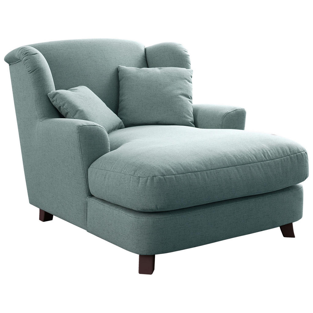 Sit & More XXL KŘESLO, textil, modrá