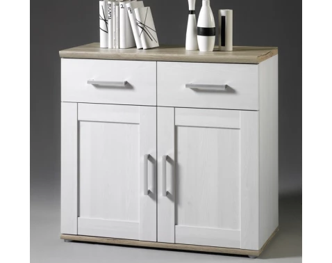 Skříňka se zásuvkami Romance, modřín/dub