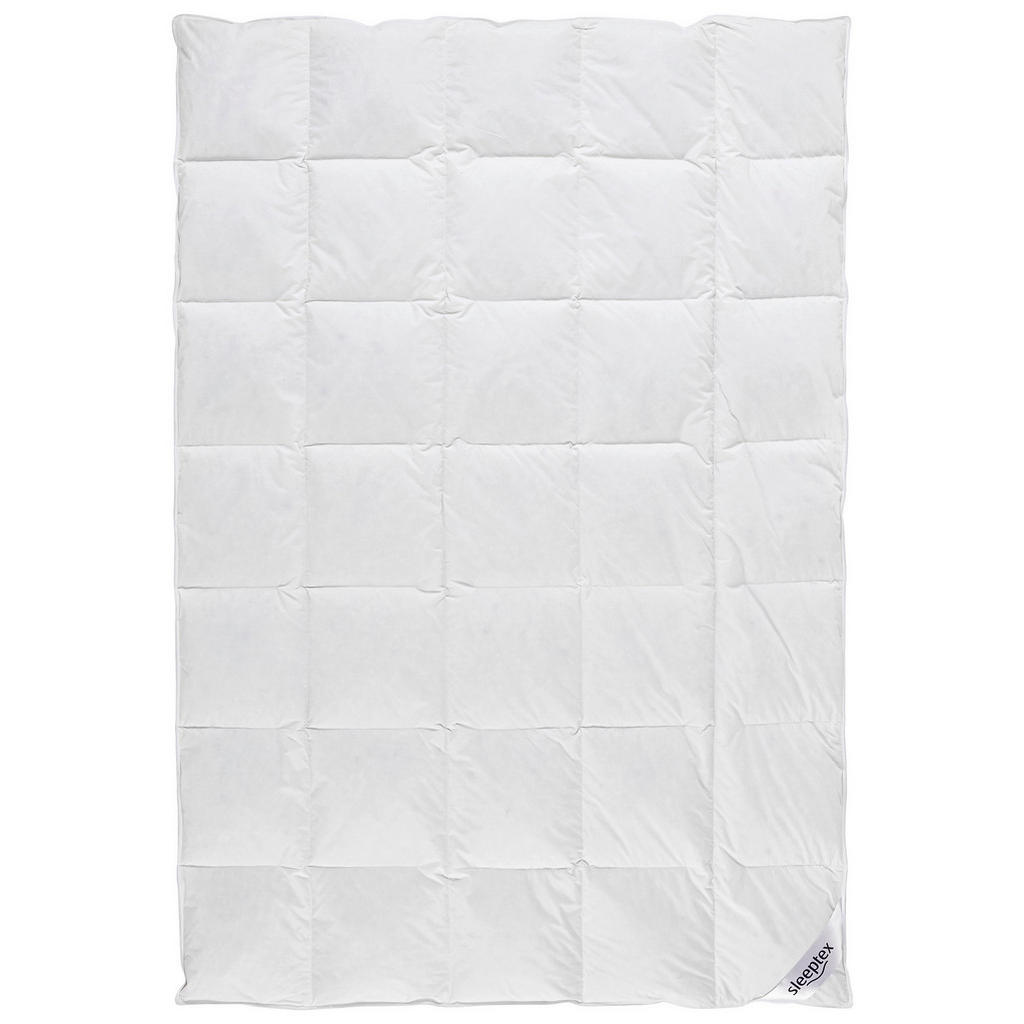 Sleeptex CELOROČNÍ PŘIKRÝVKA, 155/220 cm, kachní prachové peří, kachní peří