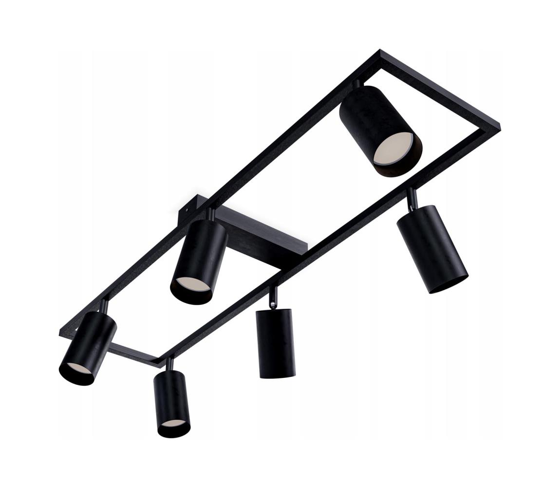 SmartLED Bodové svítidlo 6xGU10/30W/230V černá 1816